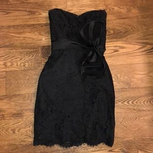 Noir by Lazaro bridesmaid dress